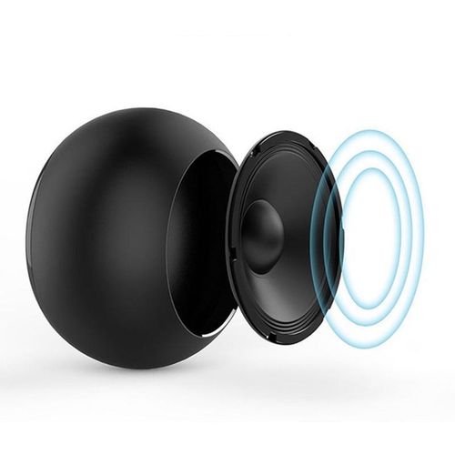 Mini Portable Bluetooth-compatible Metal True-Black