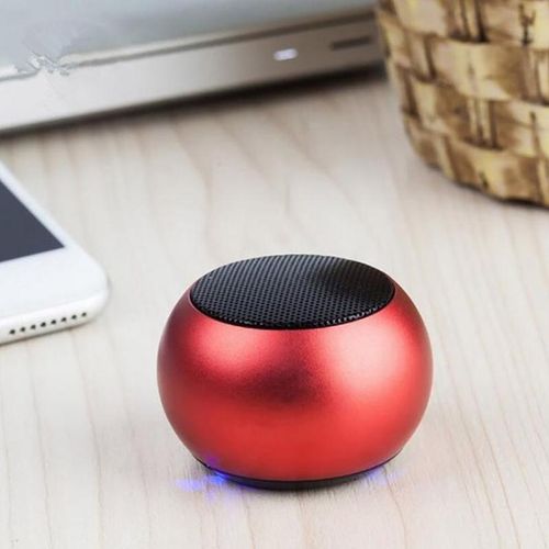 Mini Portable Bluetooth-compatible Metal True-Black