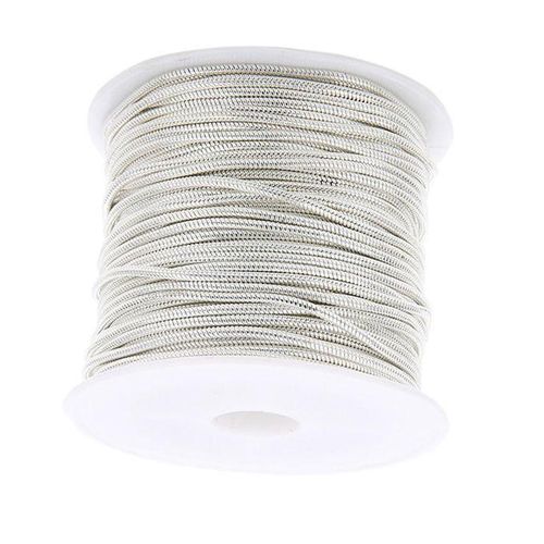 10Yds/Roll Snake Link Chain Fit European Bead Charm DIY Silver
