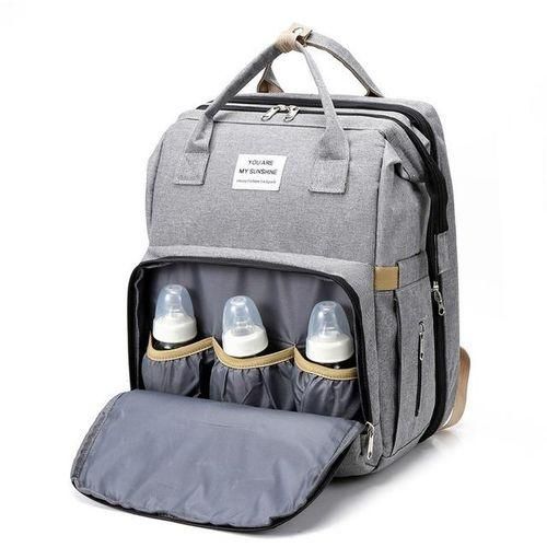 Mummy diaper bag Large , multifunction, ,USB Interface Babies Bags Station Pañaleras Para Mommy Baby Diaper Backpack