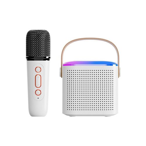 Outdoor Portable Bluetooth Speaker Wireless Microphone Sound Home Karaoke Bluetooth Audio Microphone One Microphone