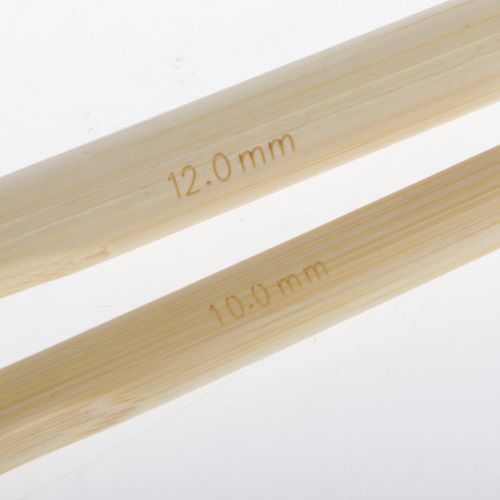 Large Wood Chunky Crochet Hook  Knitting  Weaving Tool 10mm 12mm
