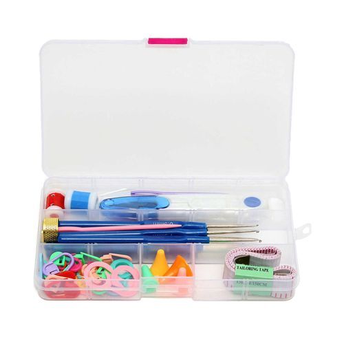 57PCS Crochet Hooks Set Colorful Crochet Hooks Knit