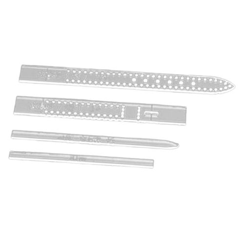 1 Set Leather Craft Acrylic Strap Band Stencil Template DIY Women's