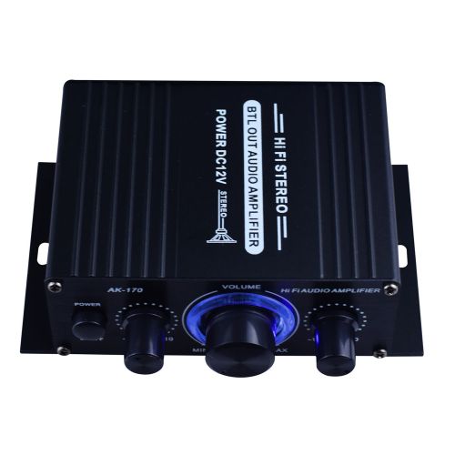 AK170 Audio  Amplifier Portable Sound Amplifier Speaker Amp
