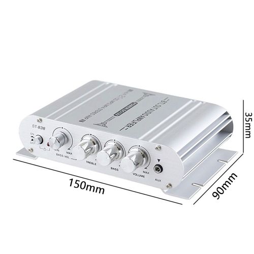 Digital Hi-Fi  Amplifier 2.1CH Subwoofer Stereo Audio
