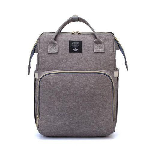 Lequeen Baby Bed Large Capacity Diaper Bag Backpack Multifunctional Maternity Nursing Handbag Stroller Bag Add  Hooks And Diaper