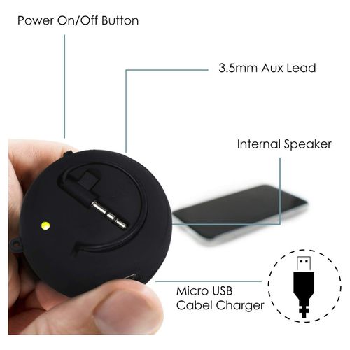 915 Generation Mini Speaker Portable Rechargeable Travel Speaker with Aux