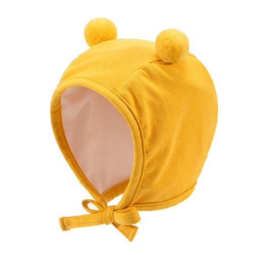 Newborn Baby Winter Warm Hat Keep Warm Protect Infant from Cold for Infants Newborns Babies,Yellow,Fleece Lined NO5111
