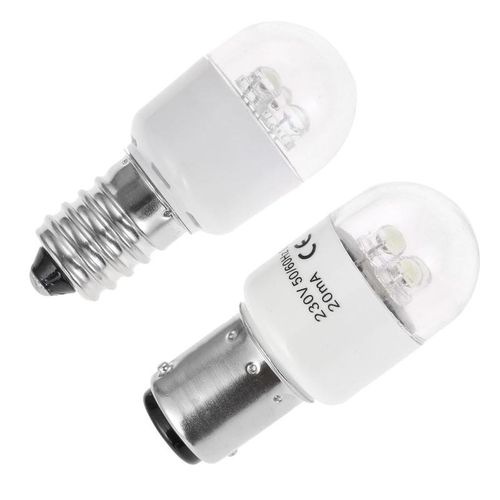 1pcs Ba15d E14 Home Household Sewing Machine Led Bulbs For Singer Juki Pfaff Janome Brother Ac 190-250v 0.5w 47-63hz