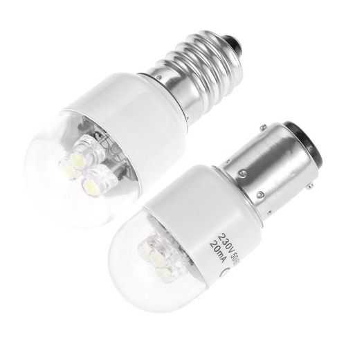 1pcs Ba15d E14 Home Household Sewing Machine Led Bulbs For Singer Juki Pfaff Janome Brother Ac 190-250v 0.5w 47-63hz