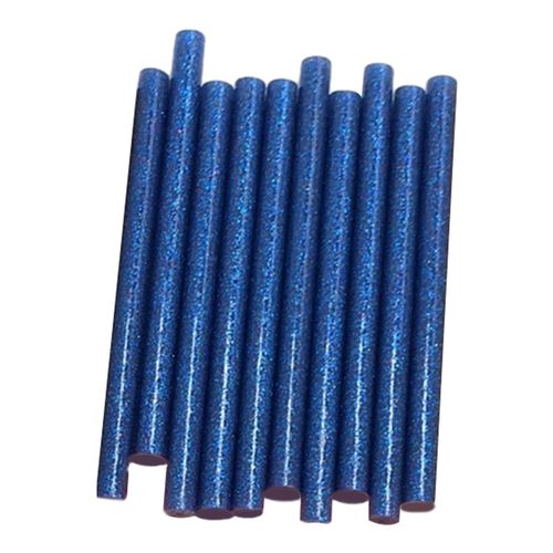 10x Colored Hot Melt Glue Sticks Colored Color Glitter