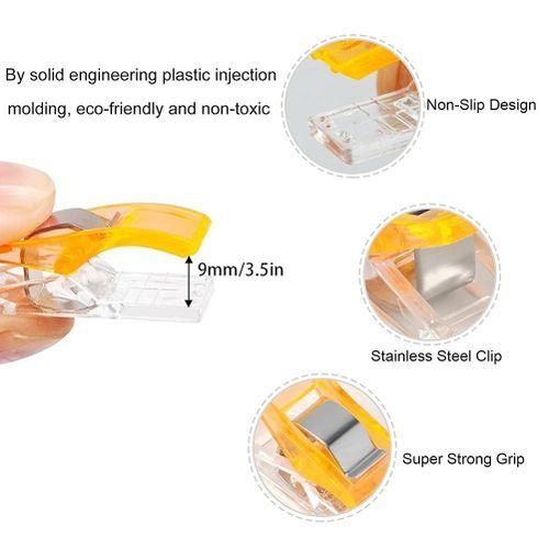 120 PCS Multipurpose Sewing Clips for Quilting, Mini Clips