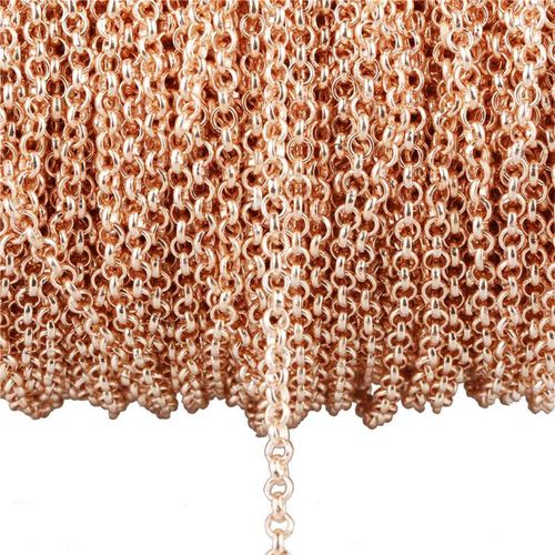 Semitree 2 MetersLot 3MM6MM "O" Link Chains DIY Necklace