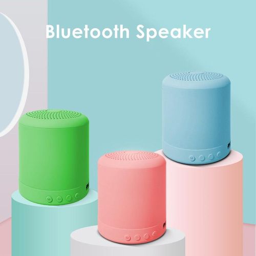 Portable Mini Wireless Bluetooth-compatible Hands-free-Pink