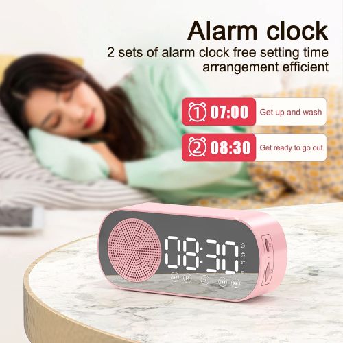 Z7 Multifunctional Bluetooth Speaker With Digital Alarm Clock