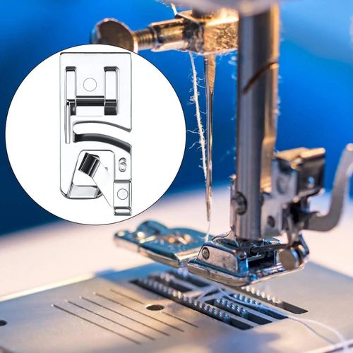 3Pcs Narrow Rolled Hem Sewing Machine Presser Foot Set Suitable for Household Multi-Function Sewing Machines 3 mm 4 mm and 6 mm