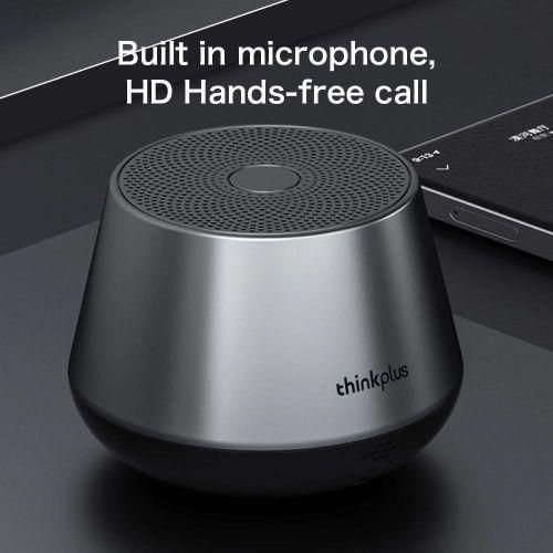 Lenovo K3Pro Wireless Bluetooth Speaker BT 5.0 True Wireless Stereo Music Player with Mic HD Call Stereo Mini Speaker for ios Android PC
