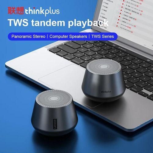 Lenovo K3Pro Wireless Bluetooth Speaker BT 5.0 True Wireless Stereo Music Player with Mic HD Call Stereo Mini Speaker for ios Android PC