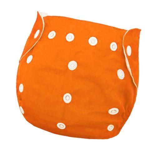Reusable Baby, Toddler, Kids, Cloth Diaper, Washable Diapers, Orange NO5119