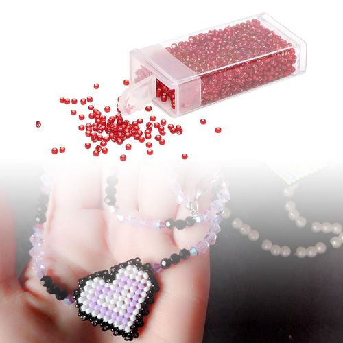 1000Pcs Glass Seed Beads  2mm Craft Beads For Red
