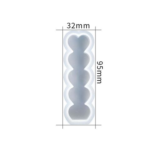Heart Silicone Candle    Mould  Candle