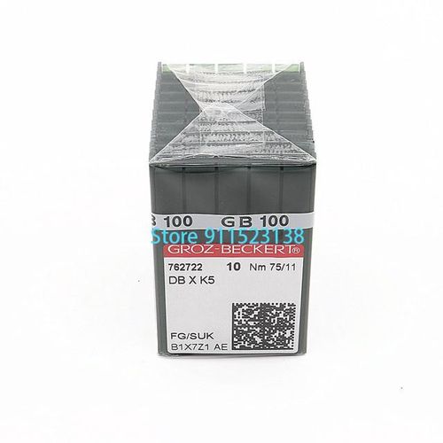 100 Pcs Genuine Groz Beckert Embroidery Needle Fg/suk Dbxk5 Nm 65/9 70/10 75/11 80/12 For Tajima Barudan Swf Embroidery Machine