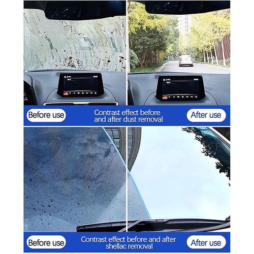 60Pcs Car Effervescent Cleaner Windshield Glass Water Concentrated Tablets Auto Cleaning Tools Car Accessories-20pcs blue_Brown