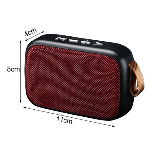 Portable Mini G2 6D Bass Bluetooth-compatible 4.2-Green
