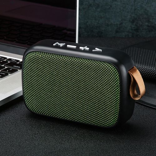 Portable Mini G2 6D Bass Bluetooth-compatible 4.2-Green