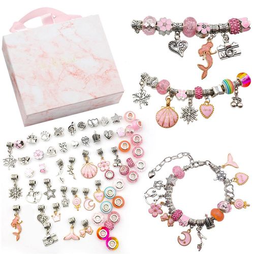 DIY Charm Bracelet Making Kit for Girls Teens New Year Present