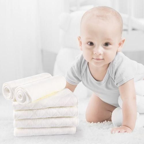 20PCS Organic Flatfold Birdseye Reusable Cloth Diaper, 20pk