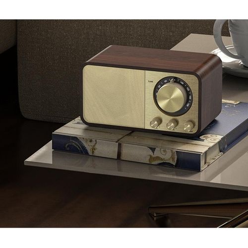 Foreign Trade New Jy66 Retro Bluetooth Speaker Wireless FM Radio Subwoofer Portable Wooden Bluetooth Speaker