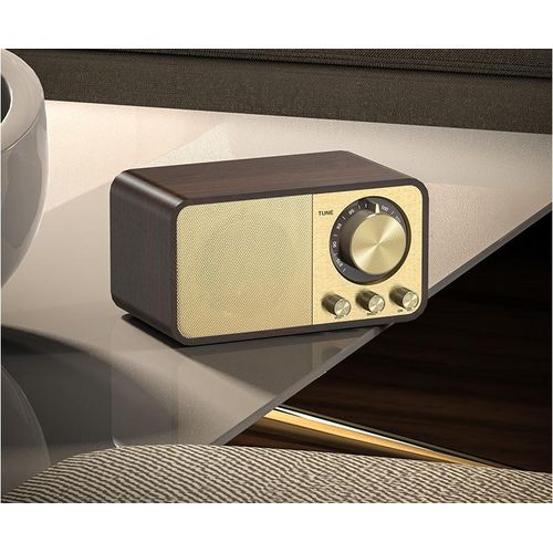 Foreign Trade New Jy66 Retro Bluetooth Speaker Wireless FM Radio Subwoofer Portable Wooden Bluetooth Speaker