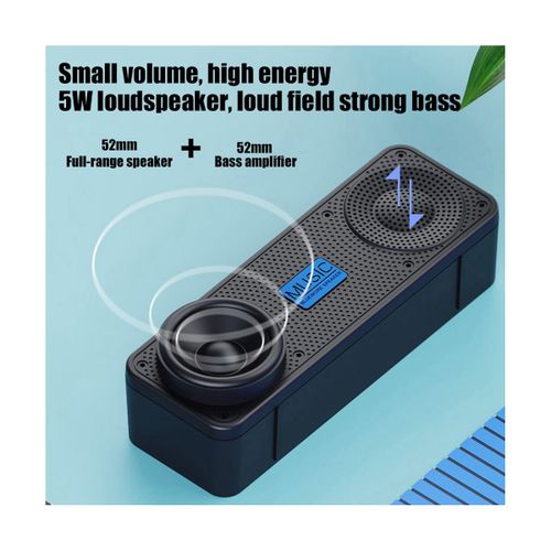 Portable FM Radio Wireless blue tooth 5.0 TWS Speaker Mini M