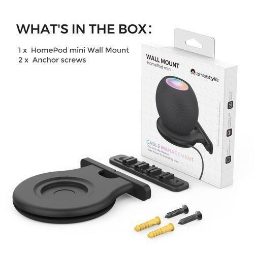 For Apple HomePod Mini AhaStyle PT149 Smart Speaker StandBlack NO5119