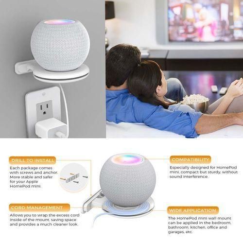 For Apple HomePod Mini AhaStyle PT149 Smart Speaker StandBlack NO5119