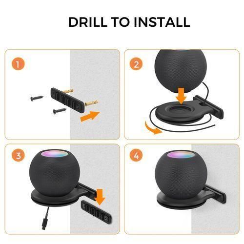 For Apple HomePod Mini AhaStyle PT149 Smart Speaker StandBlack NO5119