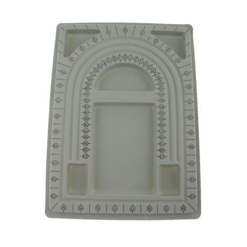 Flocked Tray Design 33 X 24 Cm String DIY Making