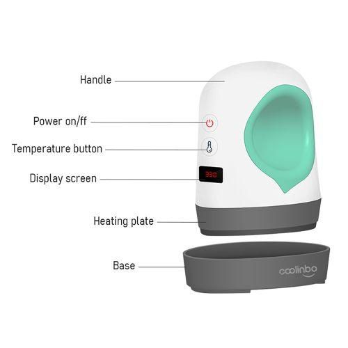 Coolinbo HP1 Handheld Mini Heat Press Machine 4x2.5inches