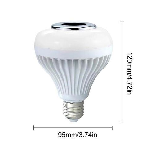 LED Music Light Bulb With Built-in Wireless Speaker