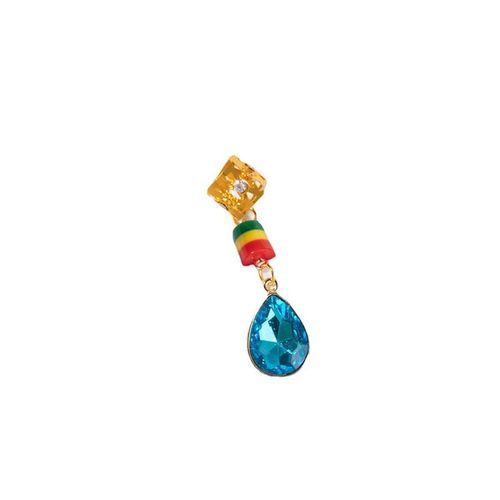 African Dreadlock Hair Jewelry For Women Braids Crystal Pendant Decoration Hair Clips Headwear Braided Hair Accessories