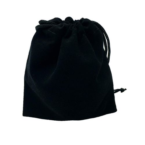 50 Pcs Small Velvet Pouches with Drawstring Gift Favors Black
