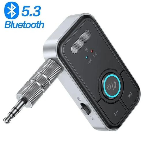 Bluetooth 5.3  Receiver Adapter Wireless Audio For Car Music Headphone Speaker 3.5mm Wireless Audio Adapter