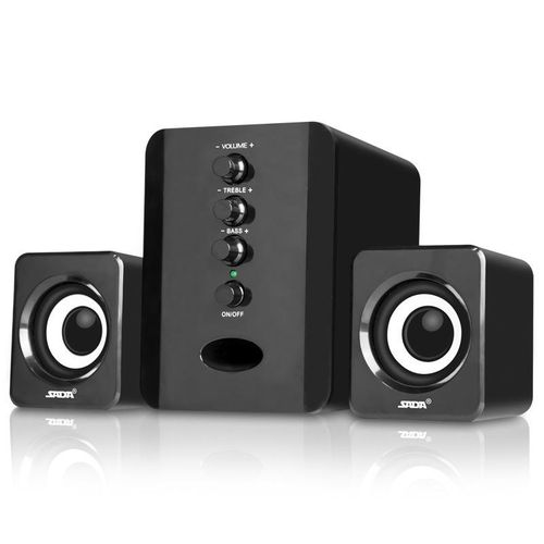 Desktop Computer Speakers Notebook Computer Mini Speaker USB 2.1 Subwoofer