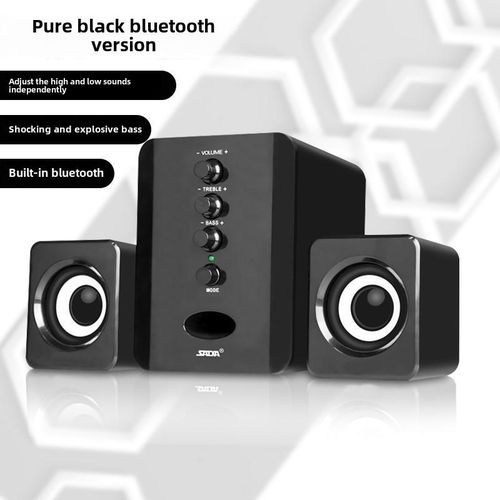 Desktop Computer Speakers Notebook Computer Mini Speaker USB 2.1 Subwoofer
