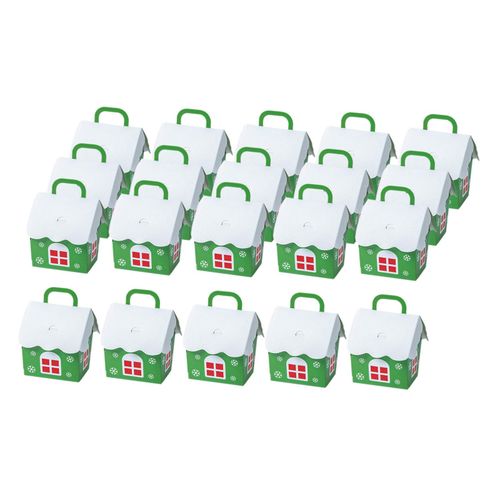 20Pcs Creative Gift Boxes Christmas Bag Paper Present