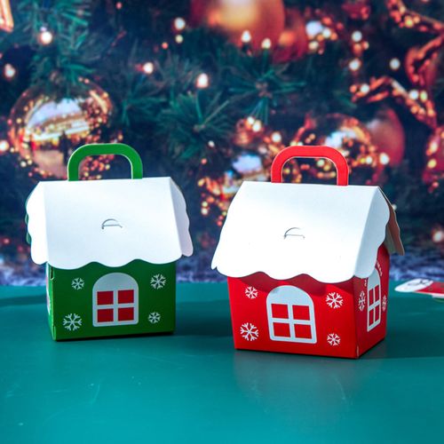20Pcs Creative Gift Boxes Christmas Bag Paper Present