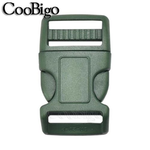 10pcs Side Release Buckle Curved Clasps Contoured Plastic Backpack Webbing Paracord Bracelet Pets Collar Strap 20mm