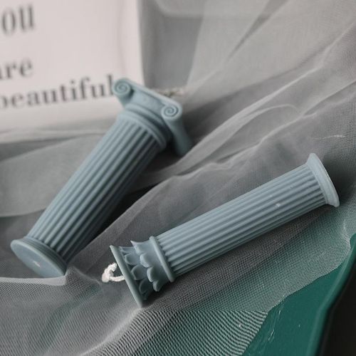 3d Candle Silicone Mold Roman Column Shape Ancient Greek Pillar Candle Molds Diy Candle Soap Craft Making Tool